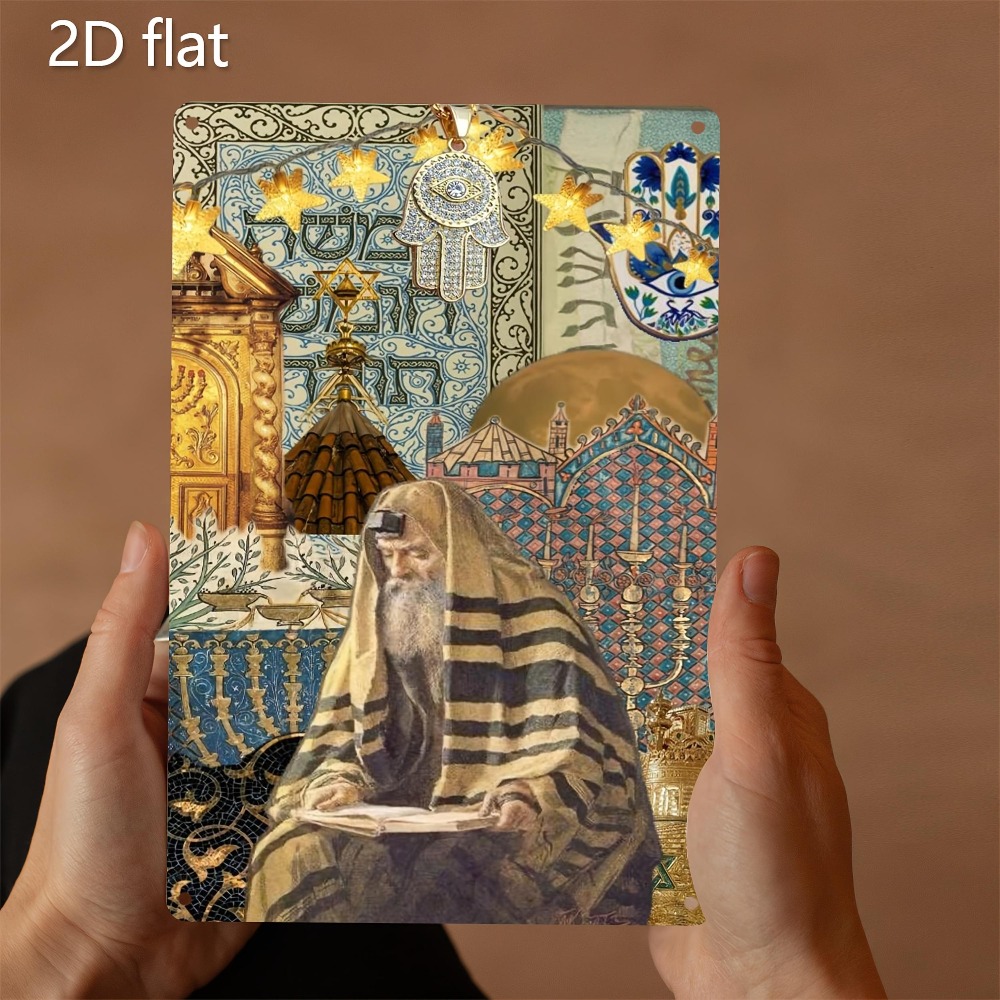 Art & Craft Fair - لوحة جدارية معدنية مقاومة للماء من