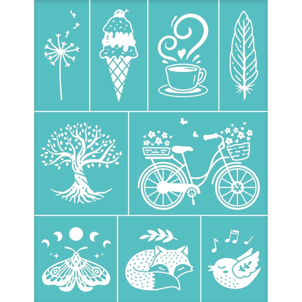 Silk Screen Printing - قطعتان من قوالب الطباعة بالشاشة الحريرية