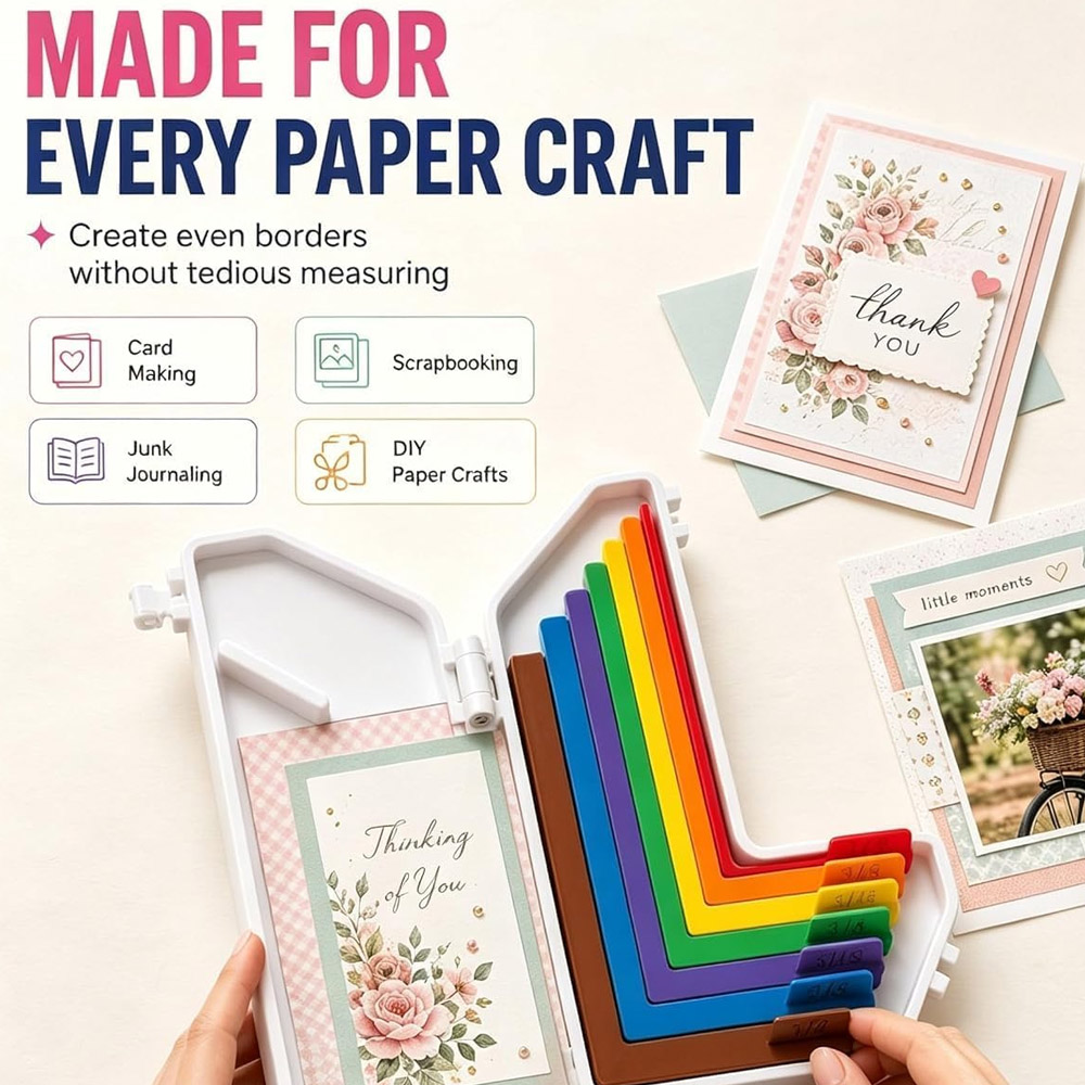 Art Craft And - مجموعة أدوات تخطيط الورق اليدوية تتضمن