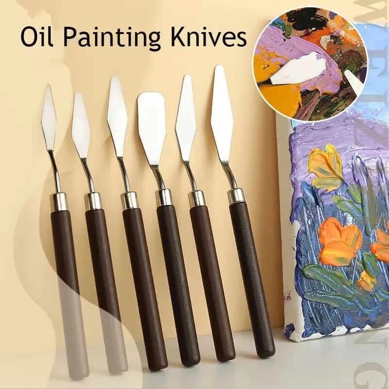 Painting Knife Palette - مجموعة من سكاكين الرسم الزيتي المصنوعة