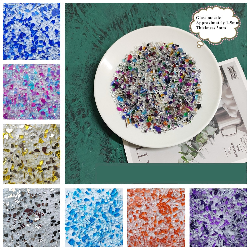 Art Craft Mirror - 100g مختلط اللون والزجاج والكريستال مرآة