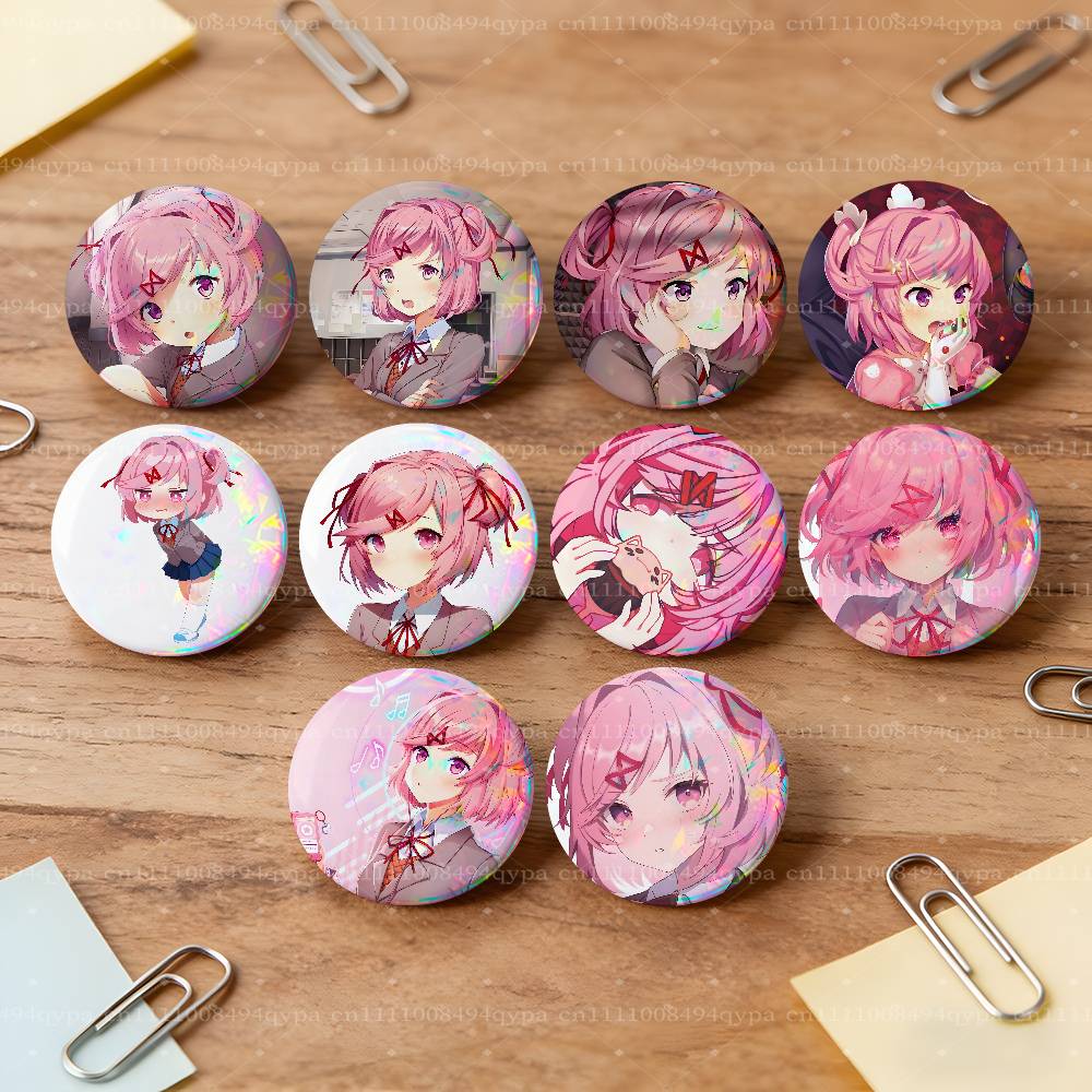 Art Craft Japan - N-Natsuki D-Doki DDLC دبابيس زينة على