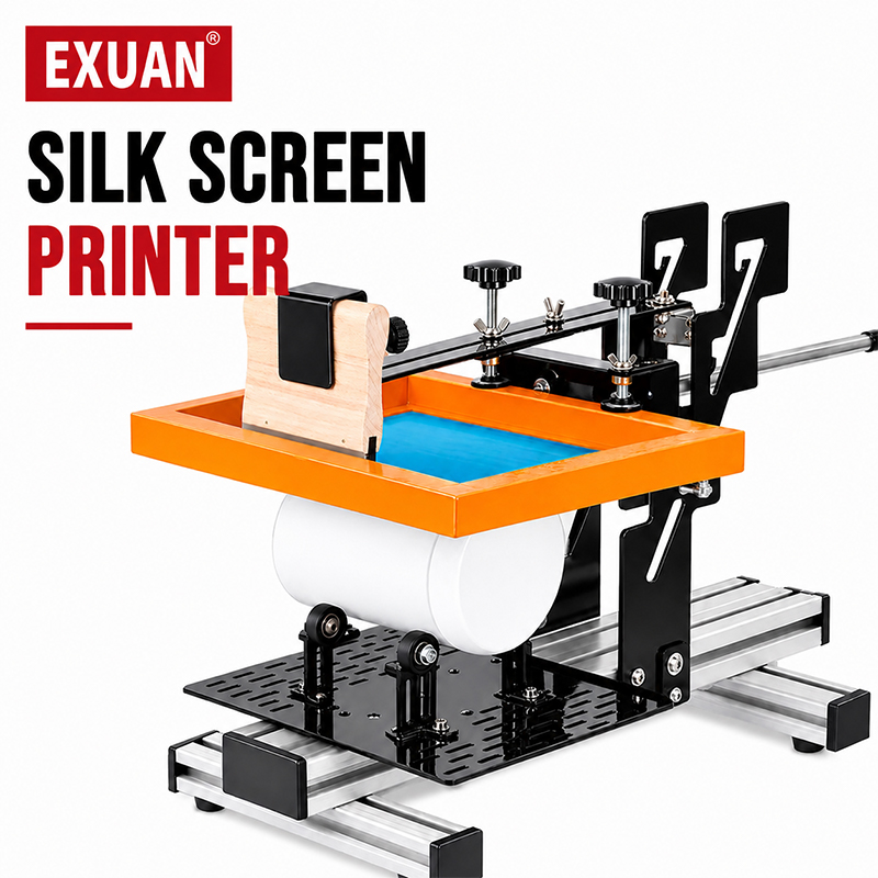Silk Screen Printing - آلة طباعة الشاشة الحريرية اليدوية القابلة