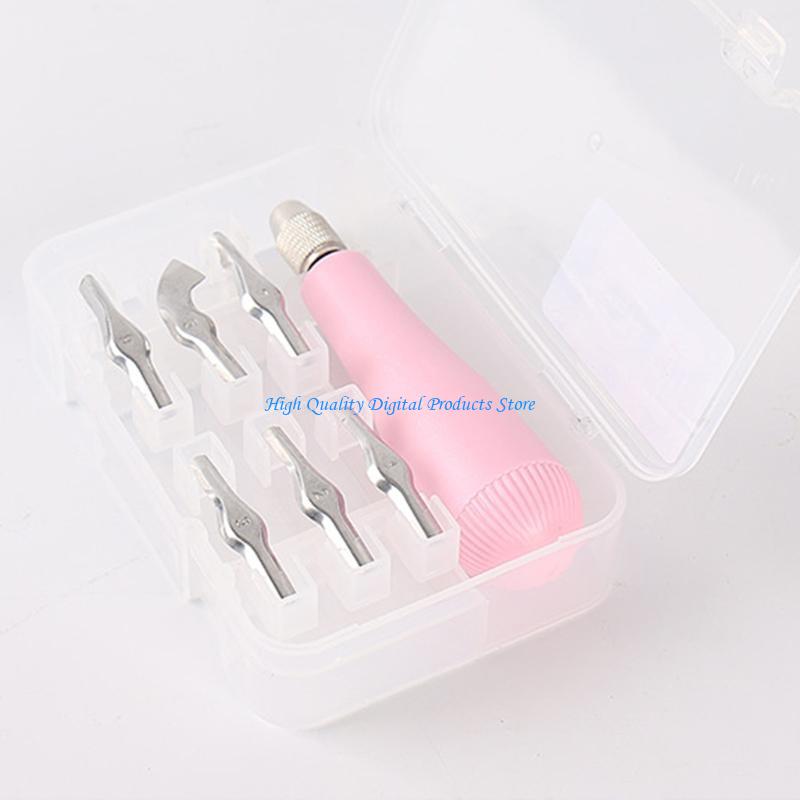 Linocut Carving Tool - مجموعة أدوات القطع U2JE Linocut مع