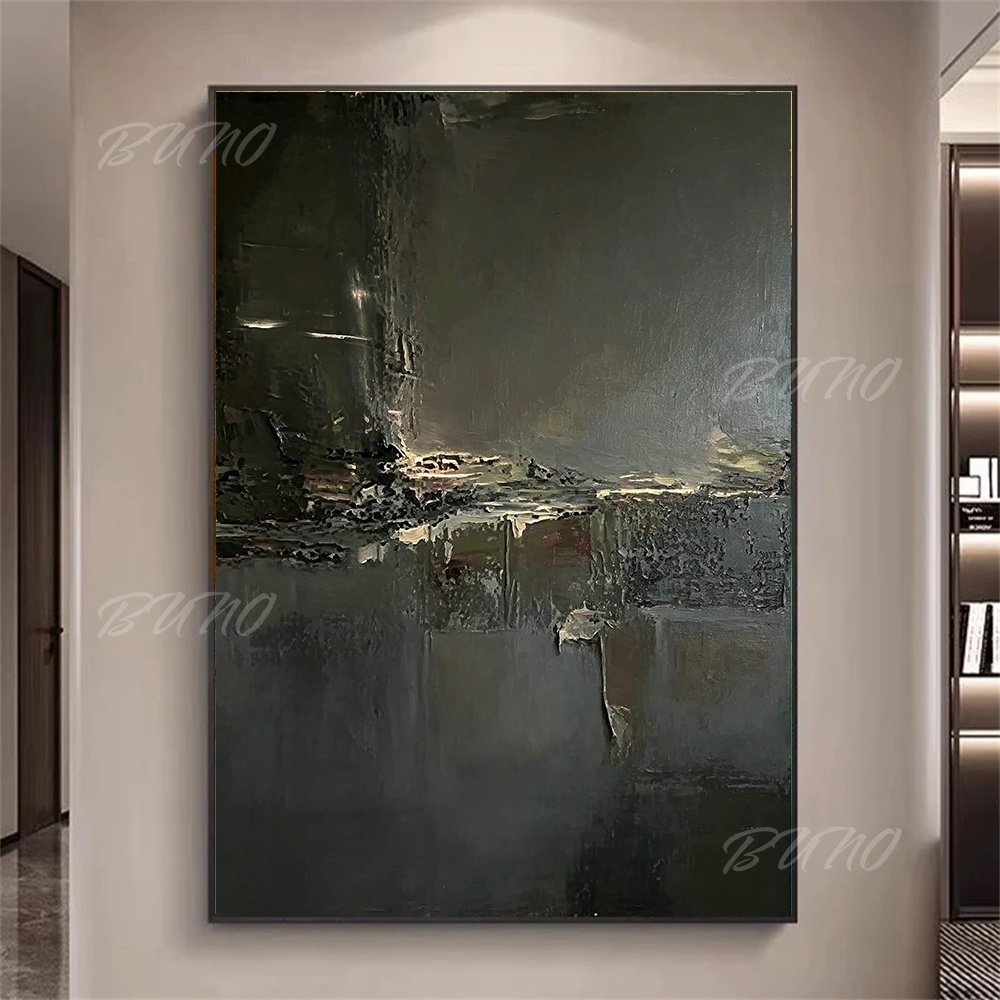 لوحة زيتية تجريدية مرسومة يدوي - مراجعة Painting Knife Palette وسعره