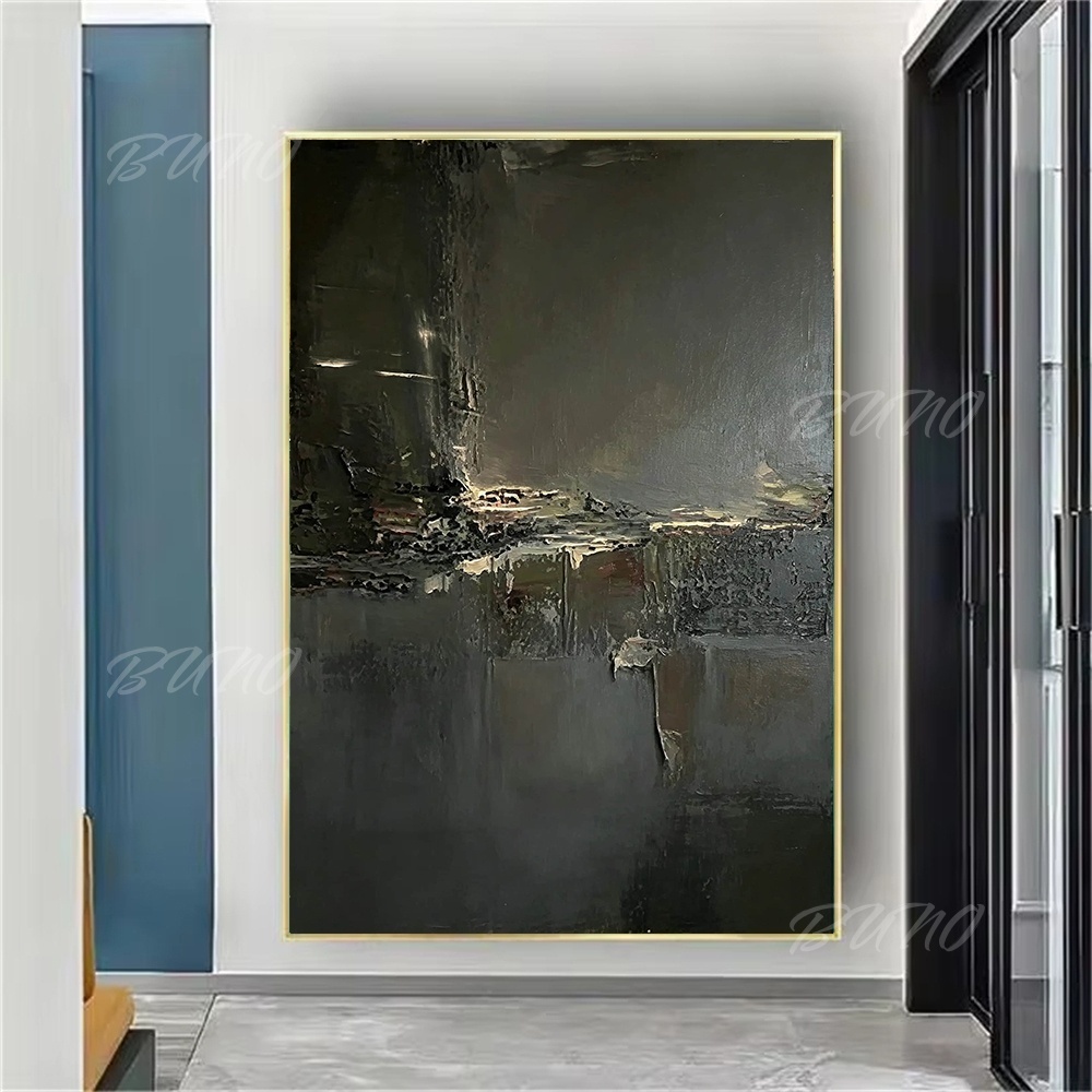 لوحة زيتية تجريدية مرسومة يدوي - مراجعة Painting Knife Palette وسعره
