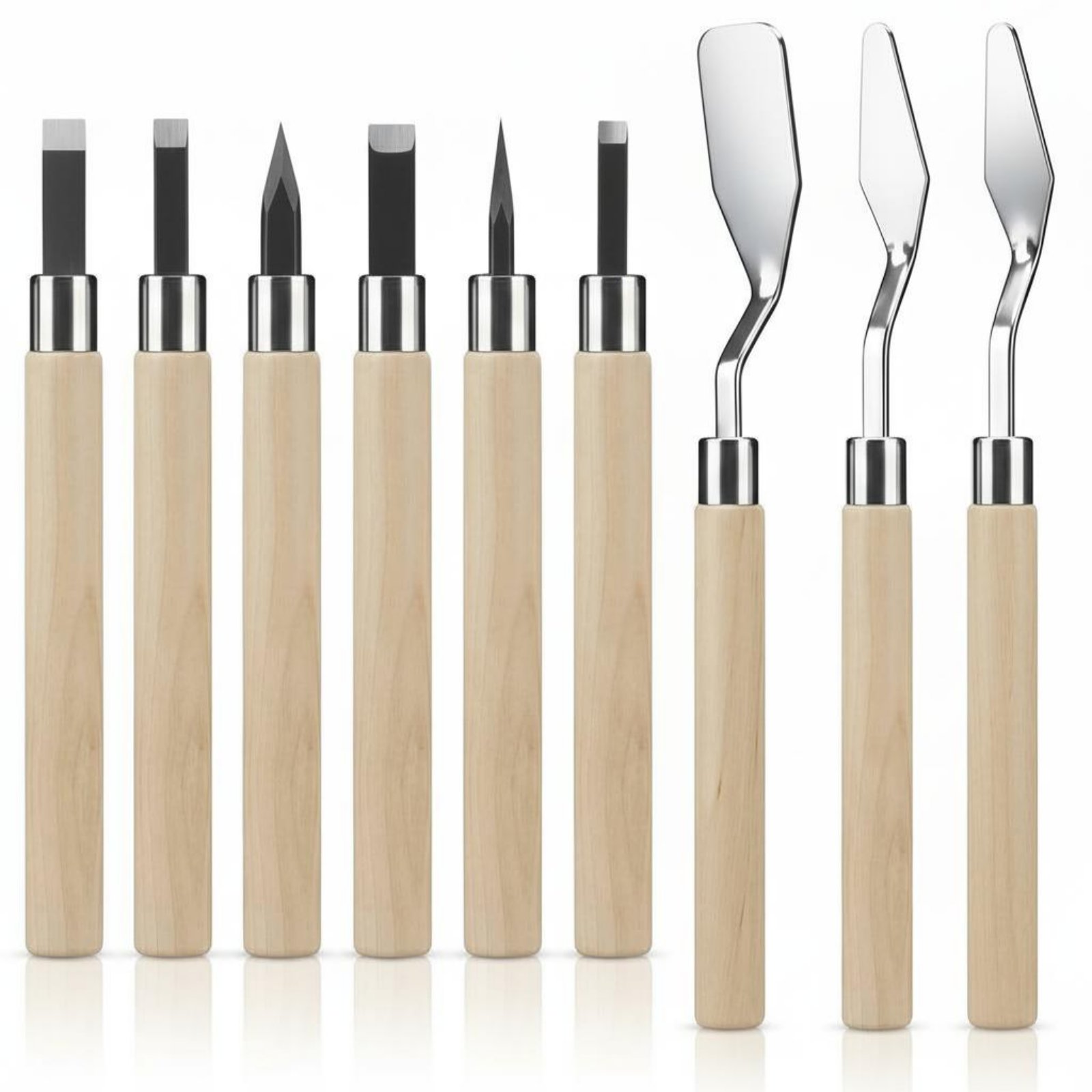 طقم نحت اللينوليوم من 9 قطع، أ - مراجعة Linocut Carving Tool وسعره