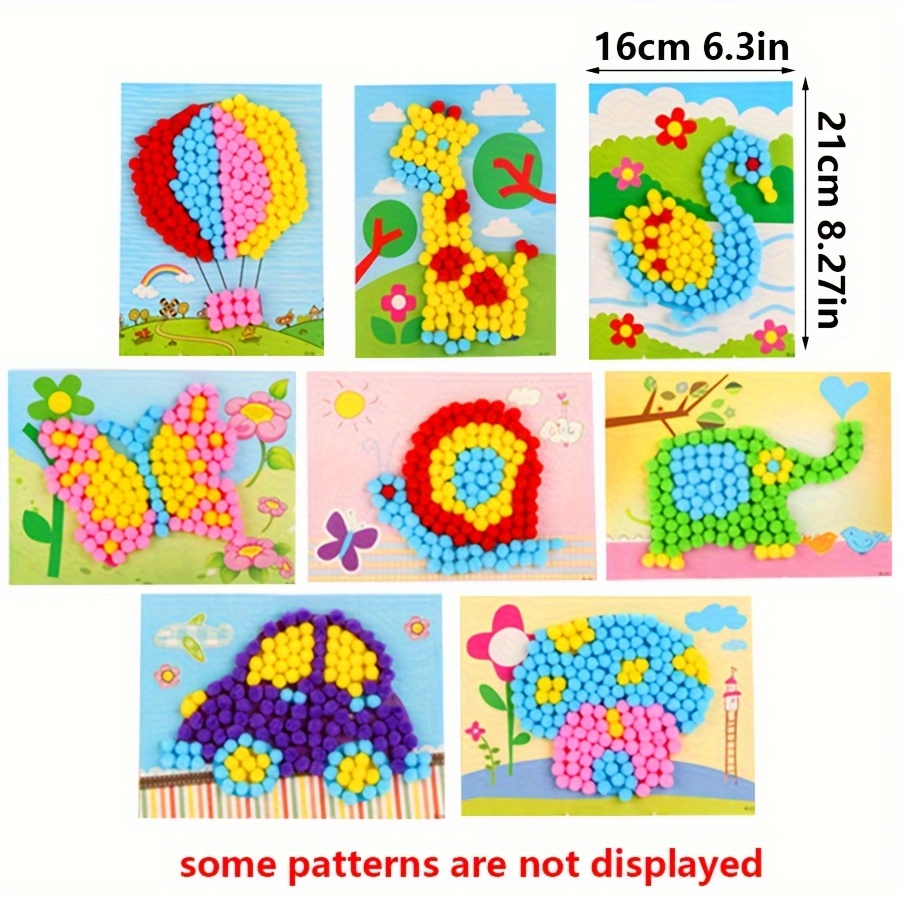 2 قطعة 16x21 سنتيمتر الملونة ب - مراجعة Art Craft Animals وسعره