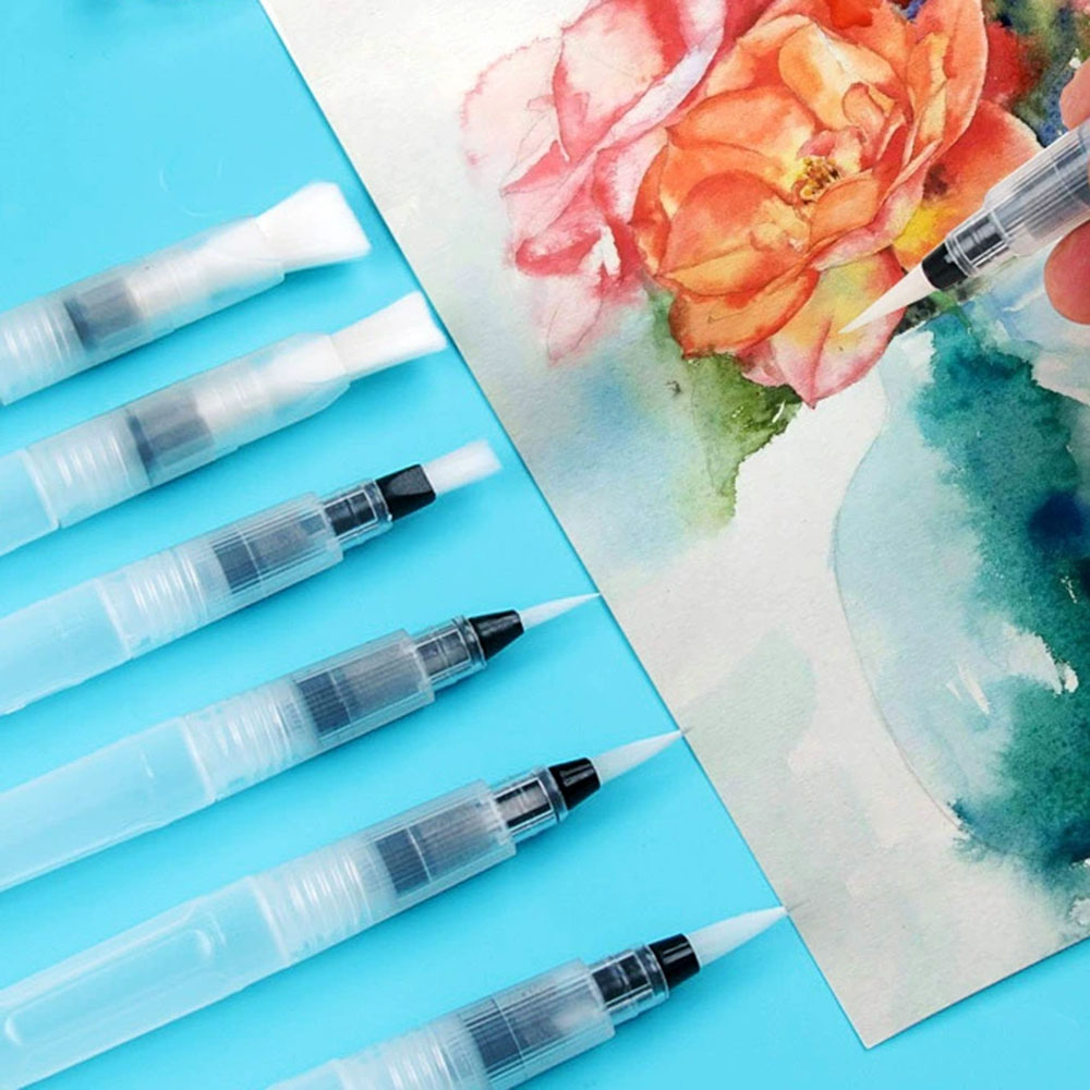 6 قطع/مجموعة قلم حبر مائي قابل - مراجعة Calligraphy Pen Set وسعره