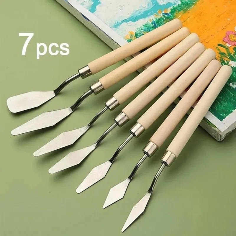 مجموعة من سكاكين الرسم الزيتي  - مراجعة Painting Knife Palette وسعره
