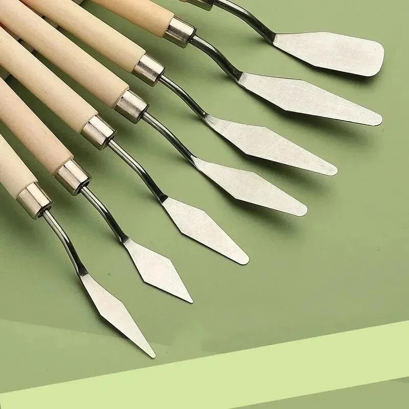 مجموعة من سكاكين الرسم الزيتي  - مراجعة Painting Knife Palette وسعره