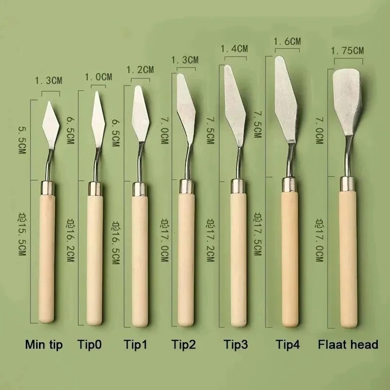 مجموعة من سكاكين الرسم الزيتي  - مراجعة Painting Knife Palette وسعره