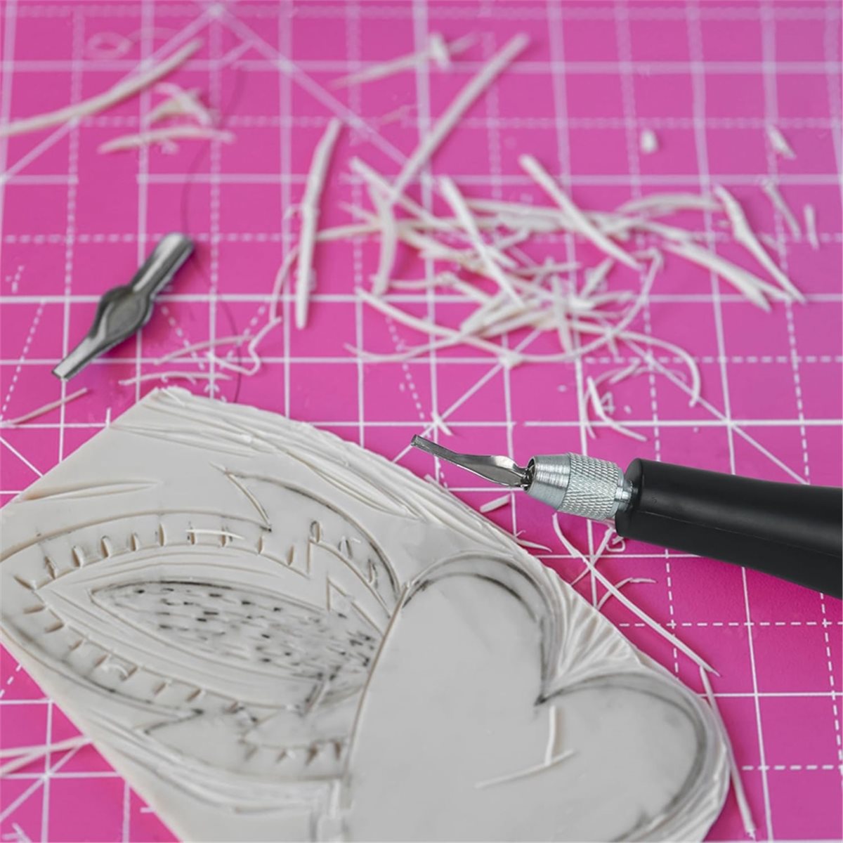 مجموعتان من أدوات نحت Linoleum - مراجعة Linocut Carving Tool وسعره