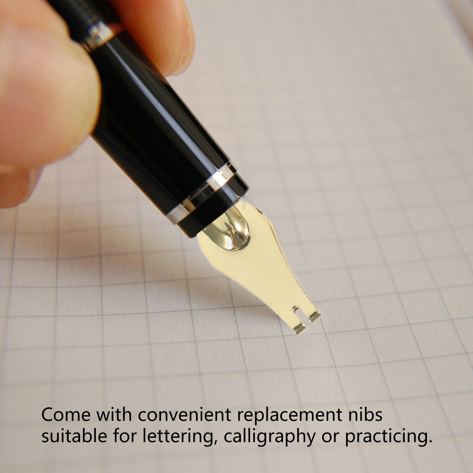 3 قطع من رؤوس أقلام الحبر ذات  - مراجعة Calligraphy Pen Set وسعره