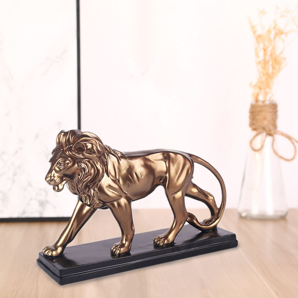 قطعة واحدة من تمثال أسد من الر - مراجعة Art Craft Decoration Ideas وسعره