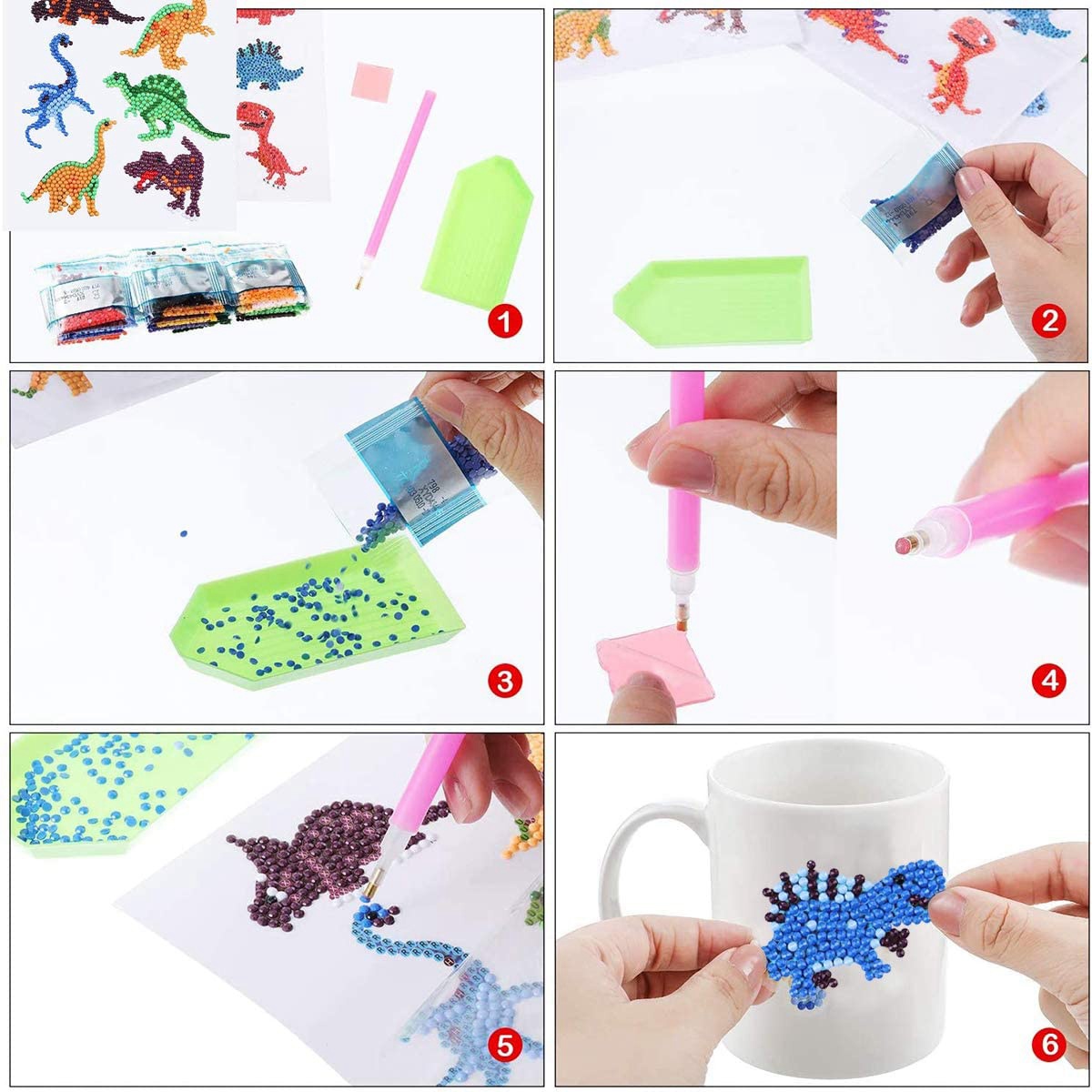 مجموعة صور الرسم ثلاثية الأبعا - مراجعة Art Craft Animals وسعره