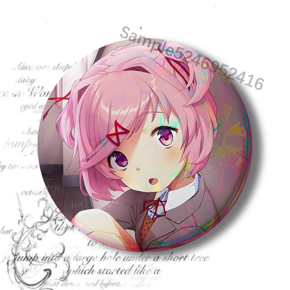 N-Natsuki D-Doki DDLC دبابيس ز - مراجعة Art Craft Japan وسعره
