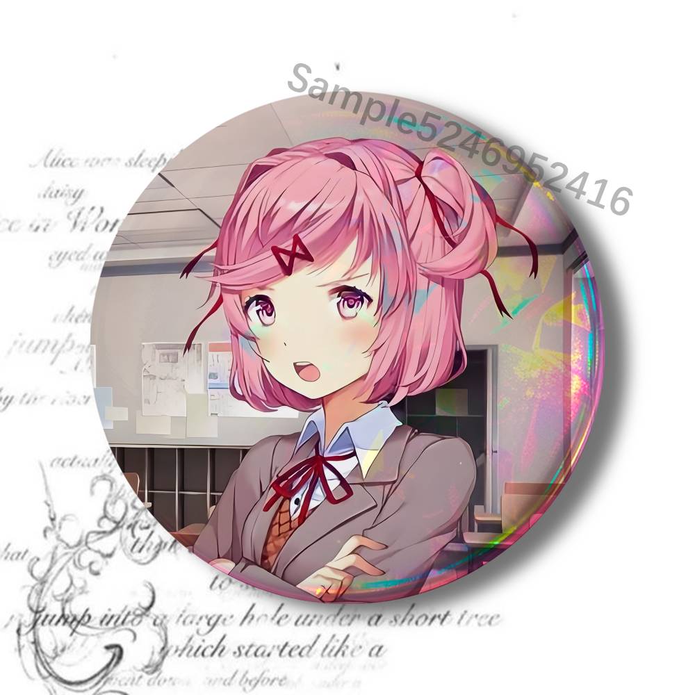 N-Natsuki D-Doki DDLC دبابيس ز - مراجعة Art Craft Japan وسعره