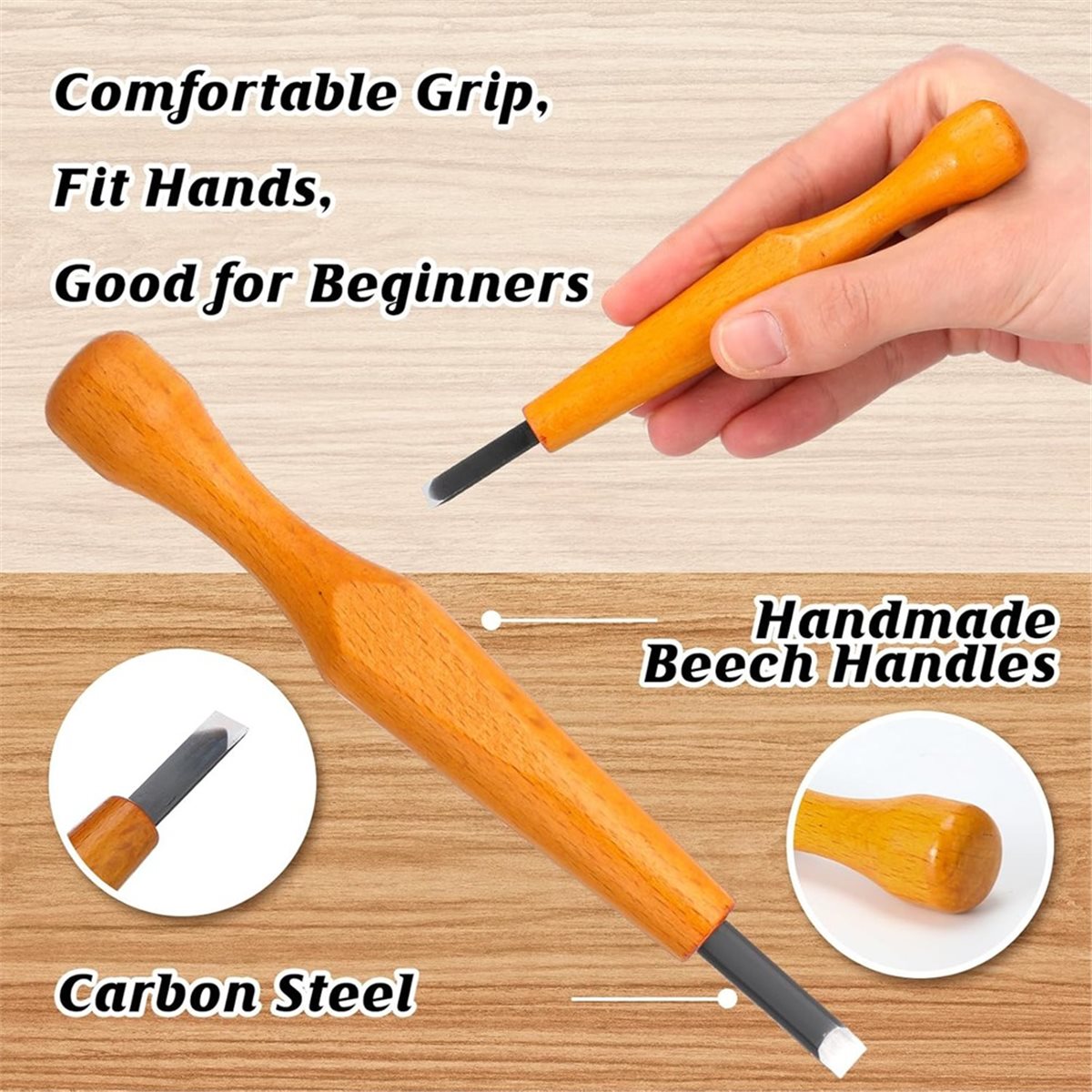 مجموعة أدوات نحت من 5 قطع للنح - مراجعة Linocut Carving Tool وسعره