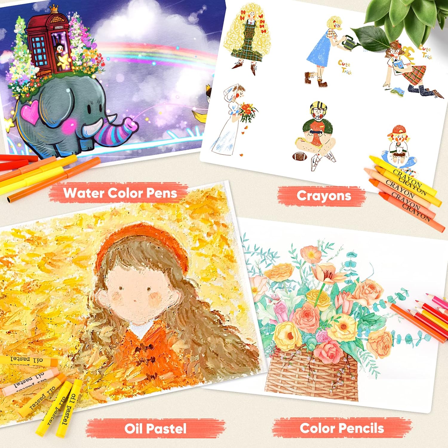 مجموعة تلوين إنسبيريشن آرت كيس - مراجعة Art And Craft Zoo Animals وسعره