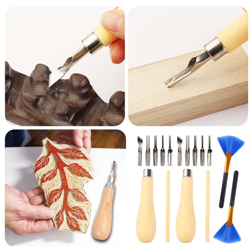 A92P مجموعة أدوات نحت اللينوكو - مراجعة Linocut Carving Tool وسعره