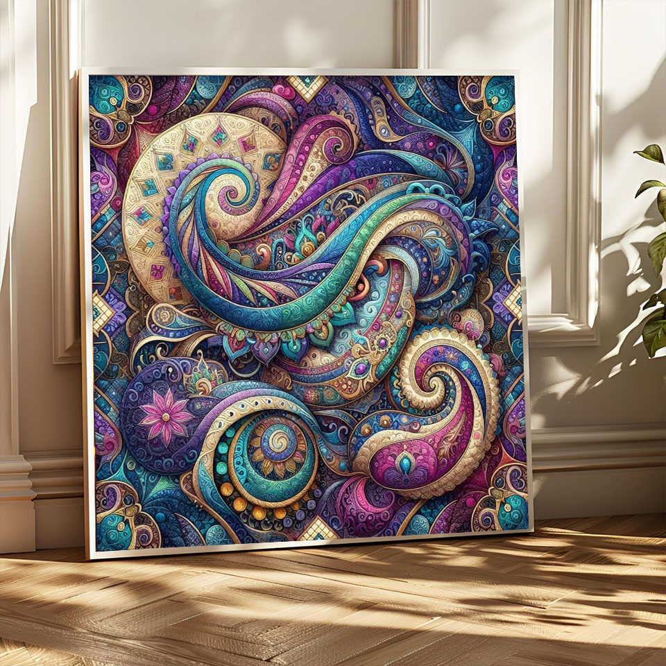 طقم رسم بالألماس ثلاثي الأبعاد - مراجعة Wallpaper Art And Craft وسعره
