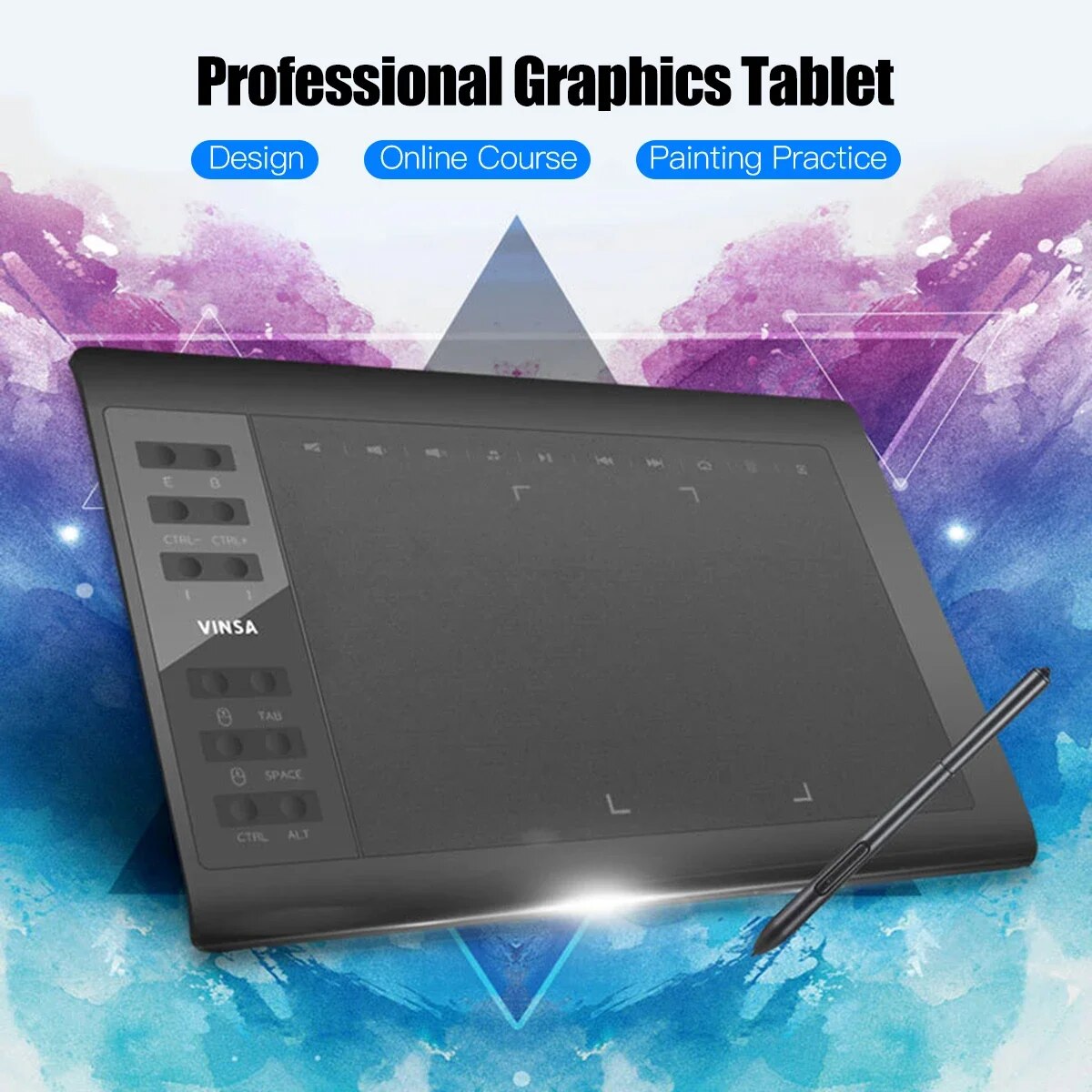 تابلت رسم الرسومات الاحترافي م - مراجعة Art Craft Online وسعره